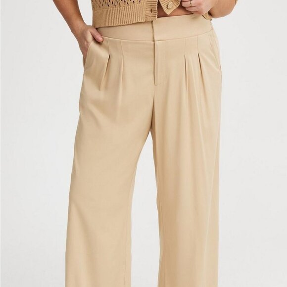NWT TORRID Wide Leg Stretch Challis High-Rise Pant - 20 REGULAR - Picture 4 of 11